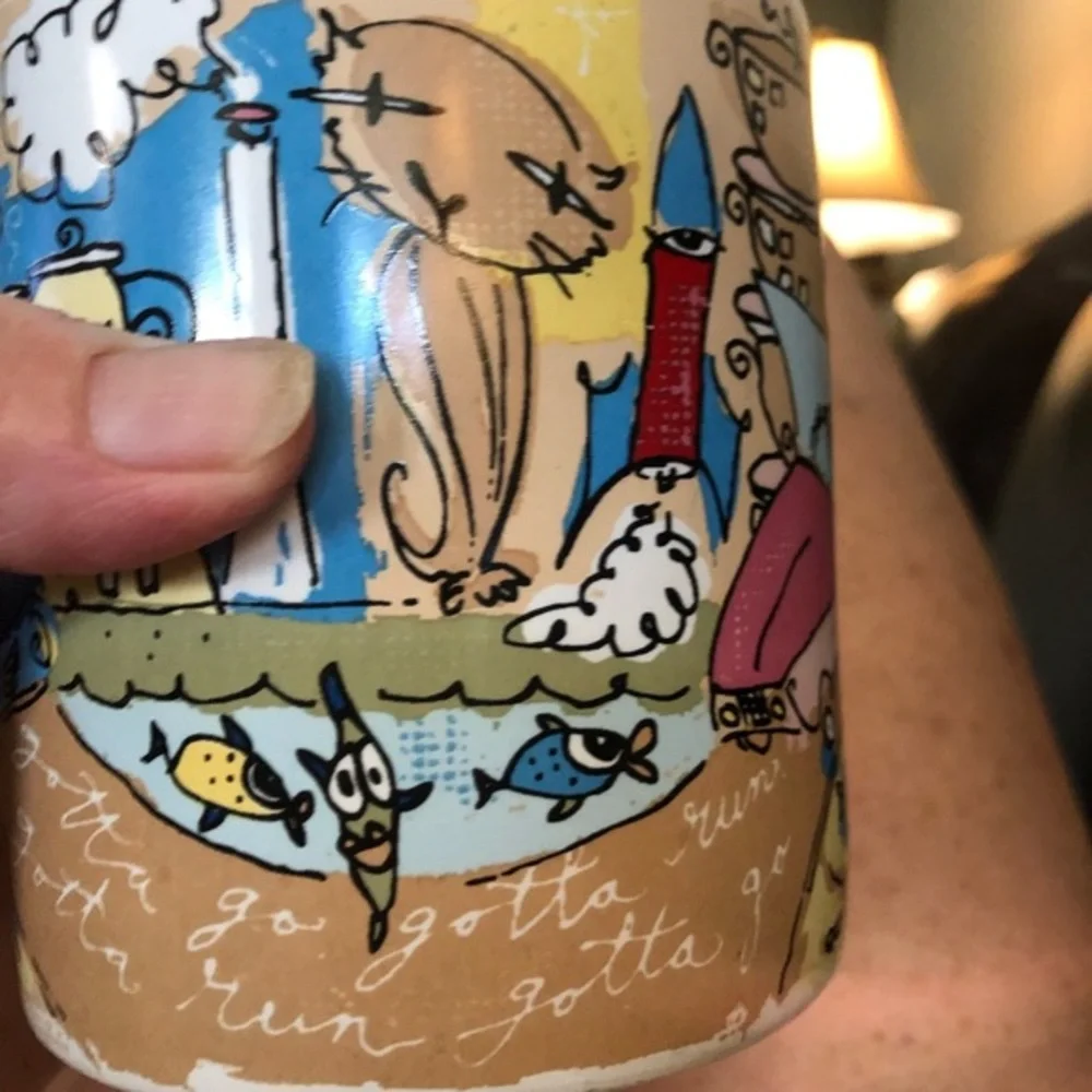 Great design and condition, Barnes and Noble coffee cup!